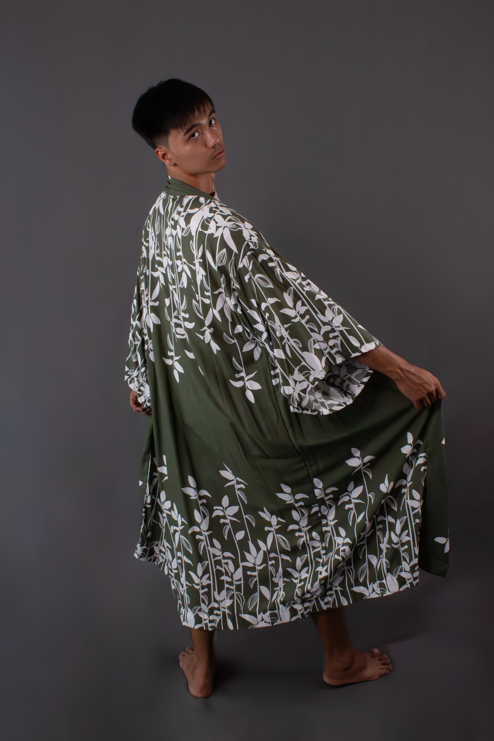 ✦ Dancing Vines - Flowy & Wide Cotton Floral Kimonos