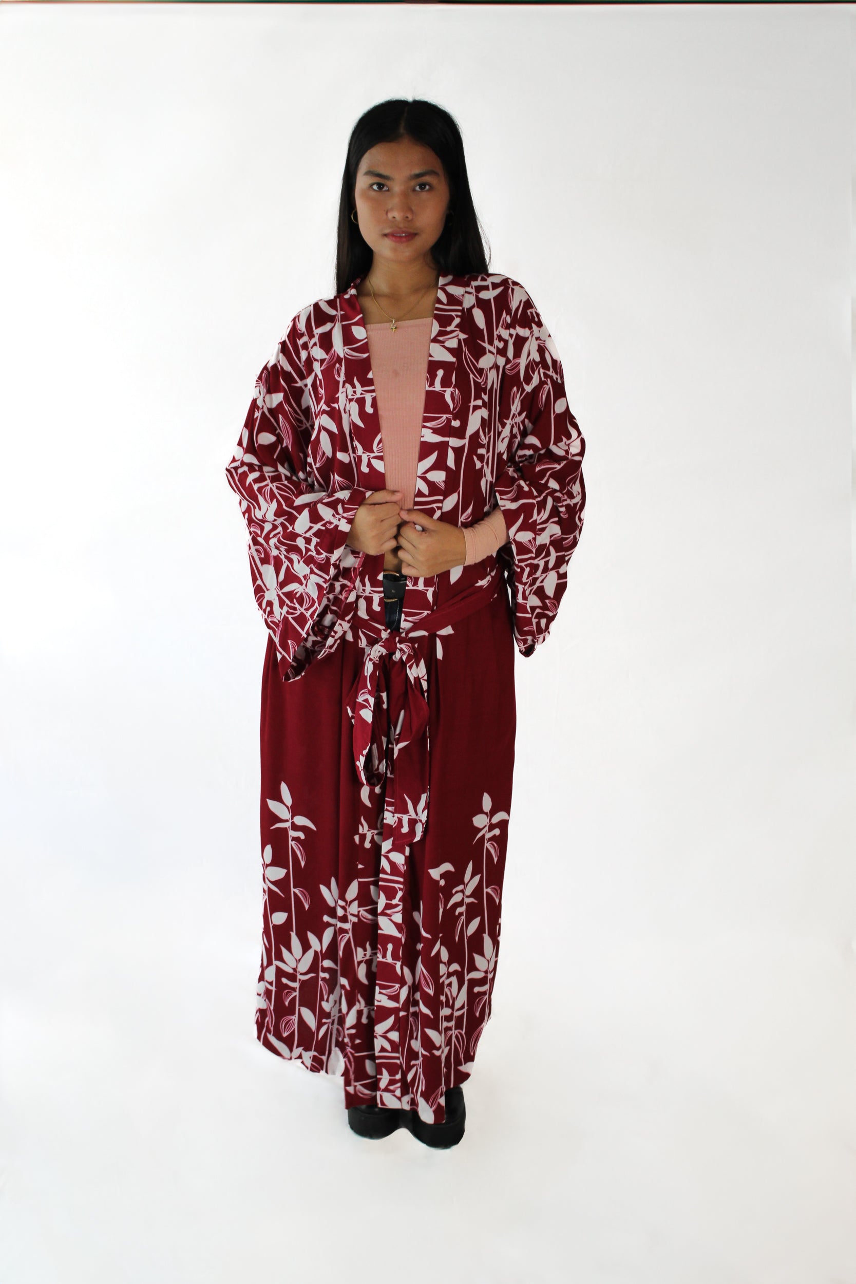 ✦ Dancing Vines - Flowy & Wide Cotton Floral Kimonos