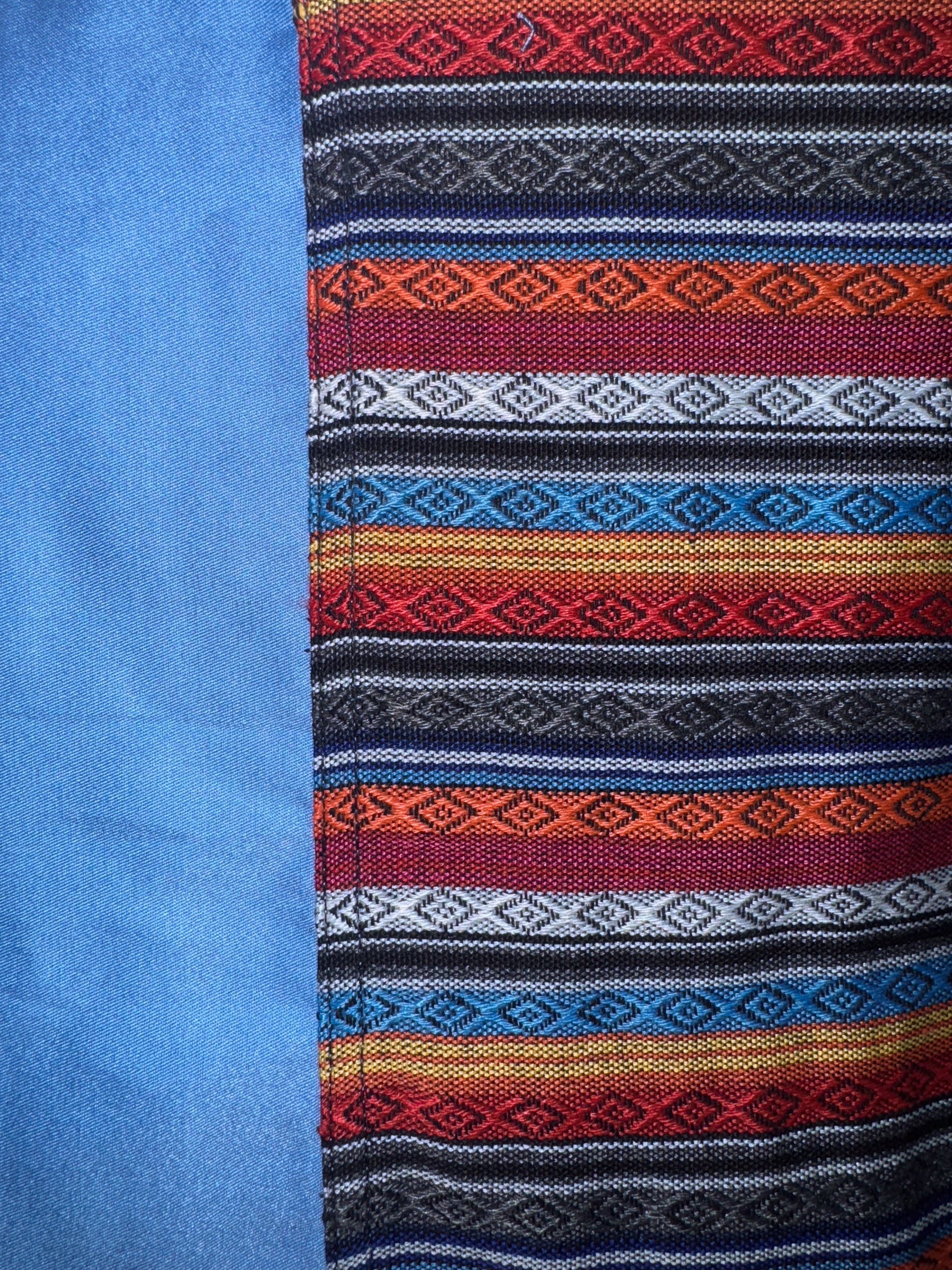 ✦ Ethnischer rautengewebter Kimono – „Kalayaan Diamonds“